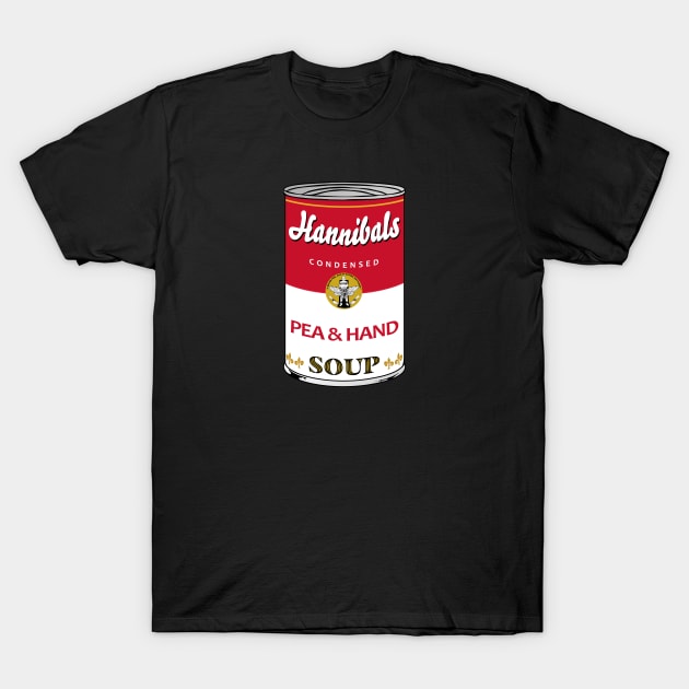 Hannibal Pea & Hand Soup T-Shirt by Harley Warren